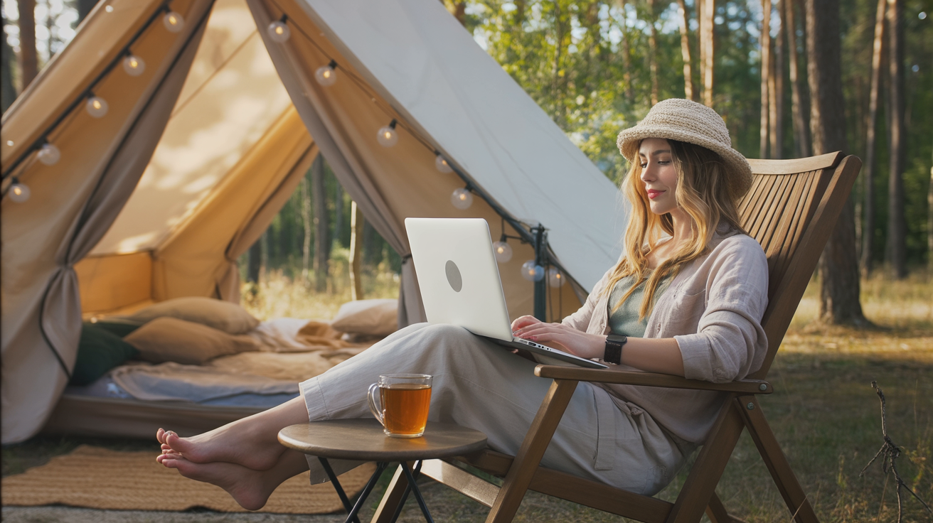 Discover 7 stunning glamping retreats where digital nomads can work, rest, and recharge—without giving up comfort or nature.
